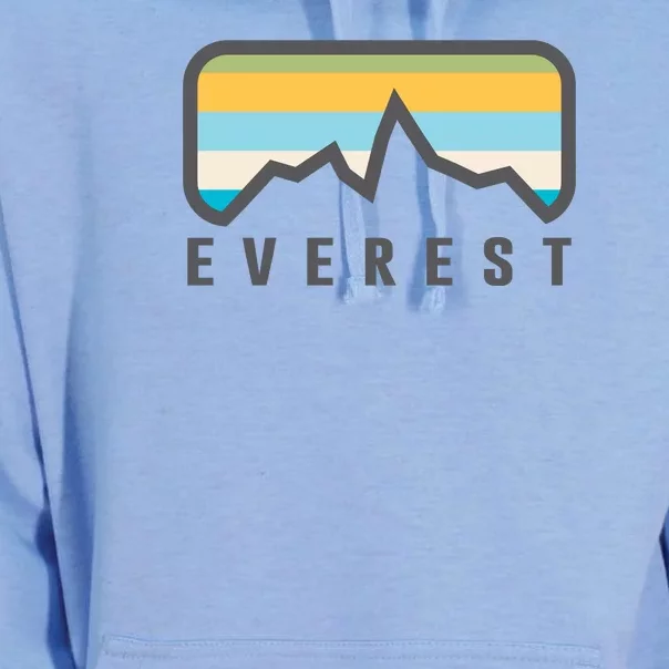 Simple Mount Everest Unisex Surf Hoodie