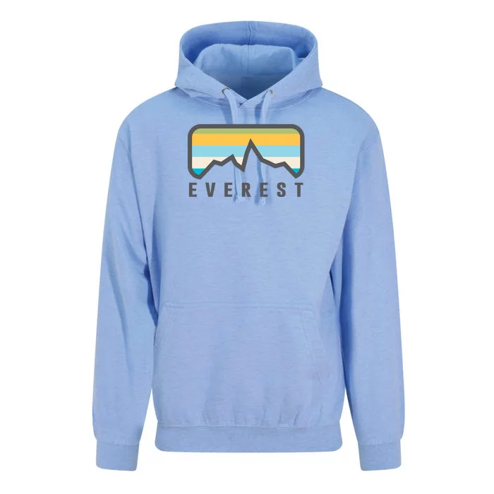 Simple Mount Everest Unisex Surf Hoodie