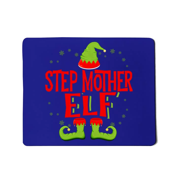 Step Mother Elf Matching Family Christmas Gift Mousepad