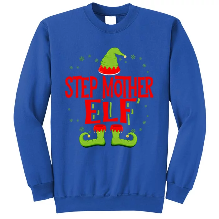 Step Mother Elf Matching Family Christmas Gift Tall Sweatshirt