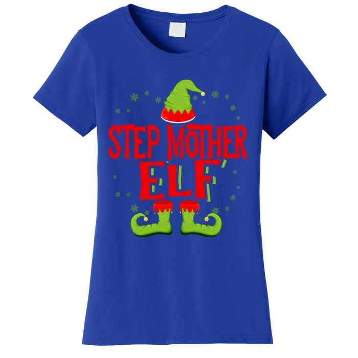 Step Mother Elf Matching Family Christmas Gift Women's T-Shirt