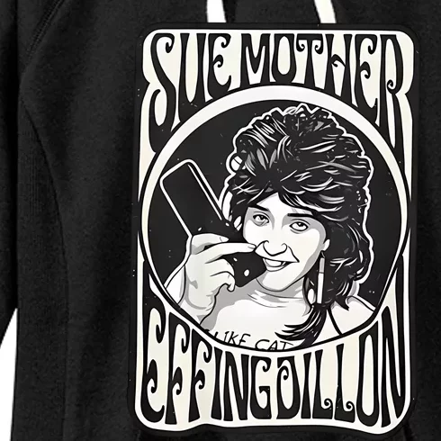 Sure Mother Effing Dillon Women's Fleece Hoodie