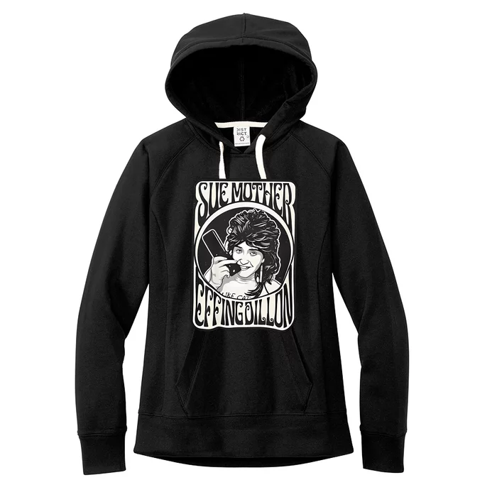 Sure Mother Effing Dillon Women's Fleece Hoodie