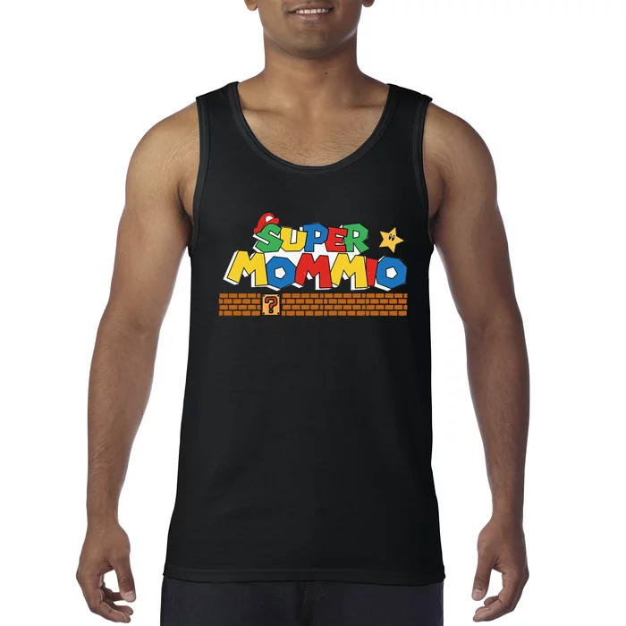 Super Mommio Funny Mommy Mother Video Gaming Lover Tank Top