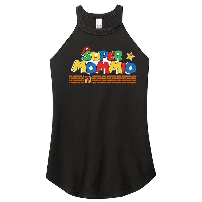 Super Mommio Funny Mommy Mother Video Gaming Lover Women’s Perfect Tri Rocker Tank