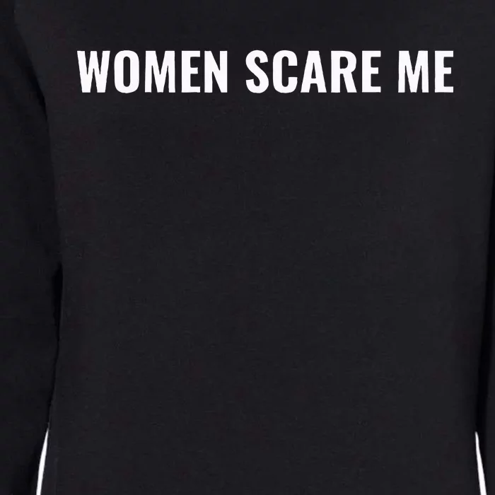 Scare Me Funny Womens California Wash Sweatshirt