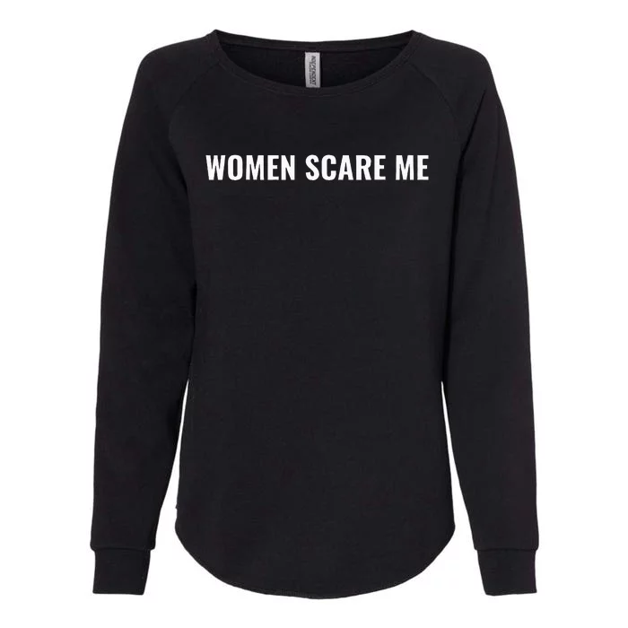 Scare Me Funny Womens California Wash Sweatshirt