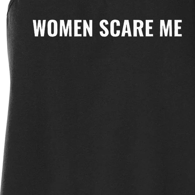 Scare Me Funny Women's Racerback Tank