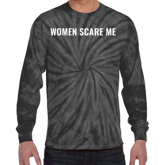 Scare Me Funny Tie-Dye Long Sleeve Shirt