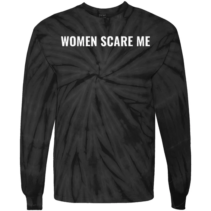 Scare Me Funny Tie-Dye Long Sleeve Shirt