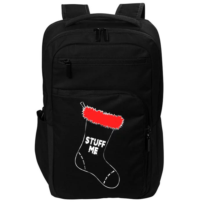 Stuff Me Funny Christmas Stocking Impact Tech Backpack