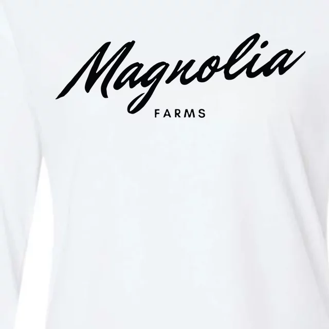 Support Magnolia Farms Waco College Womens Cotton Relaxed Long Sleeve T-Shirt