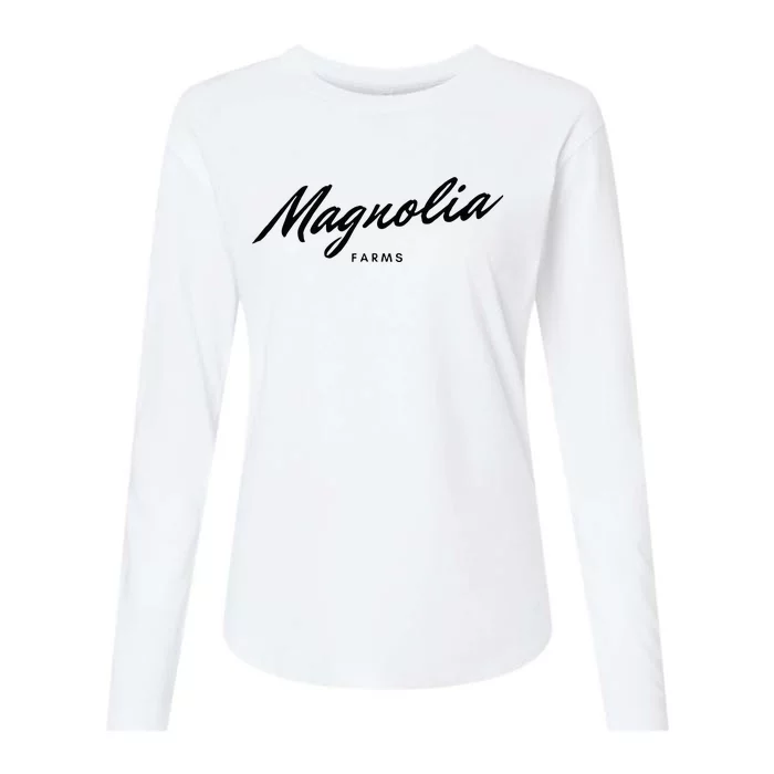 Support Magnolia Farms Waco College Womens Cotton Relaxed Long Sleeve T-Shirt