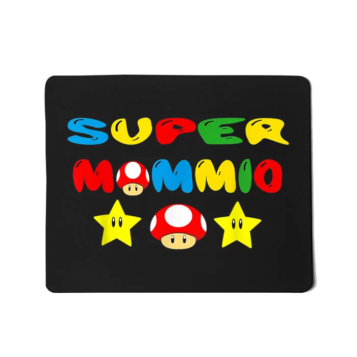 Super Mommio Funny Mom Mommy Mother Video Game Lovers Mousepad