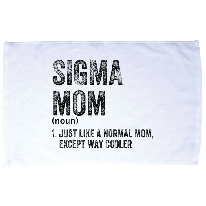 Sigma Mom Funny Meme Sigma Microfiber Hand Towel