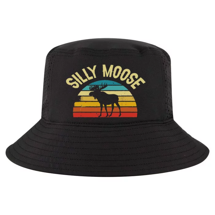 Silly Moose Funny Word Pun Funny Quotes Sayings Joke Humor Cool Comfort Performance Bucket Hat