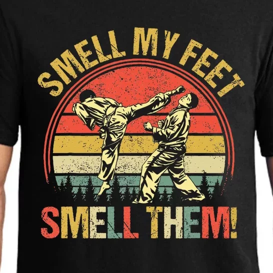 Smell My Feets Karate Smell Them Martial Art Combat Sport Pajama Set