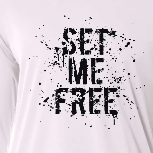 Set Me Free Cooling Performance Long Sleeve Crew