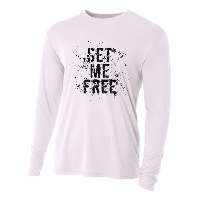 Set Me Free Cooling Performance Long Sleeve Crew