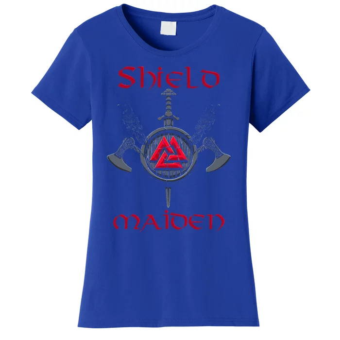 Shield Maiden Female Viking Warrior Strong Woman Women's T-Shirt