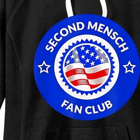 Second Mensch Fan Club Women's Fleece Hoodie