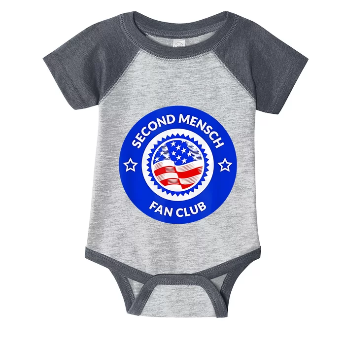 Second Mensch Fan Club Infant Baby Jersey Bodysuit