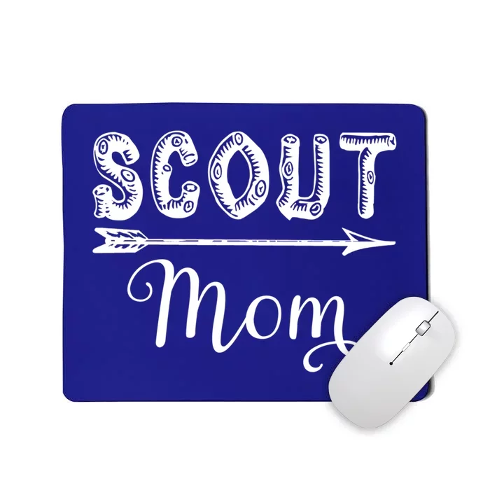 Scout Mom Funny Gift Hooded Meaningful Gift Mousepad