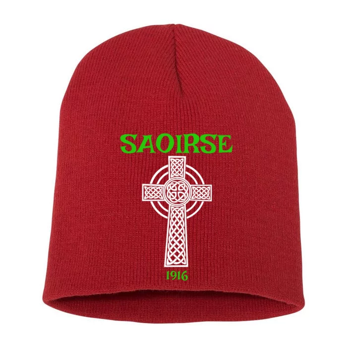 Saoirse Meaning Freedom Short Acrylic Beanie