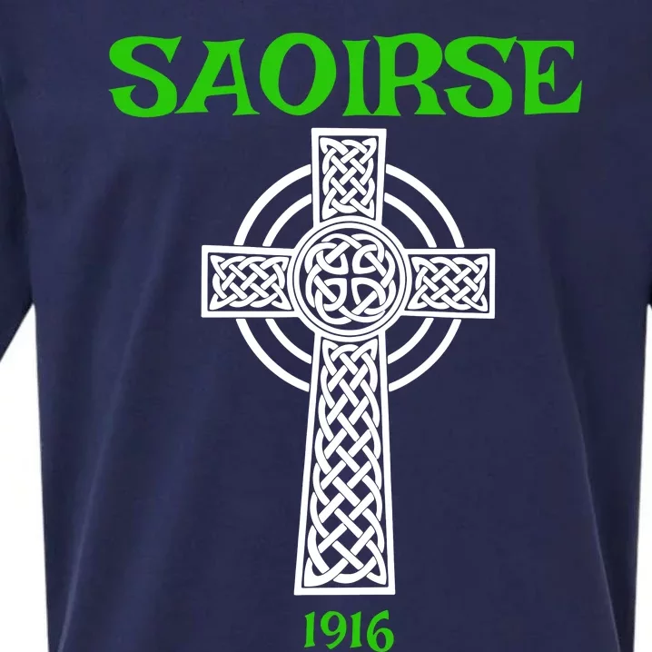 Saoirse Meaning Freedom Sueded Cloud Jersey T-Shirt