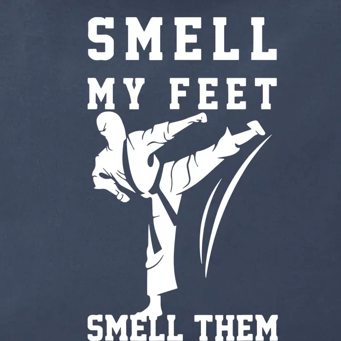 Smell My Feet Funny Taekwondo Zip Tote Bag