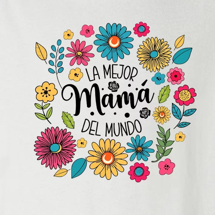 Spanish Mom Floral Flower Family Toddler Long Sleeve Shirt