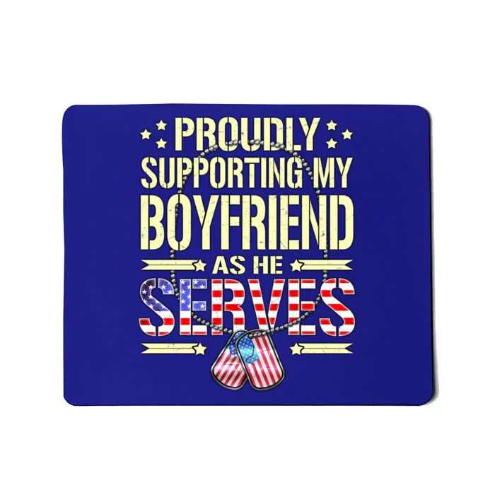 Support My Friend As He Serves Proud Army Friend Gift Mousepad