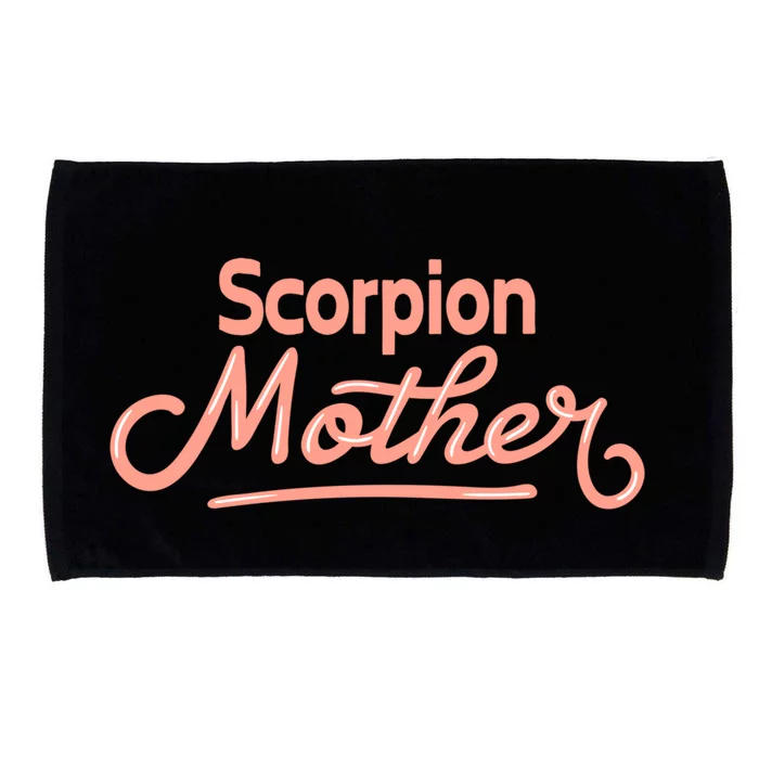 Scorpion Mother Funny Scorpion Gift Microfiber Hand Towel