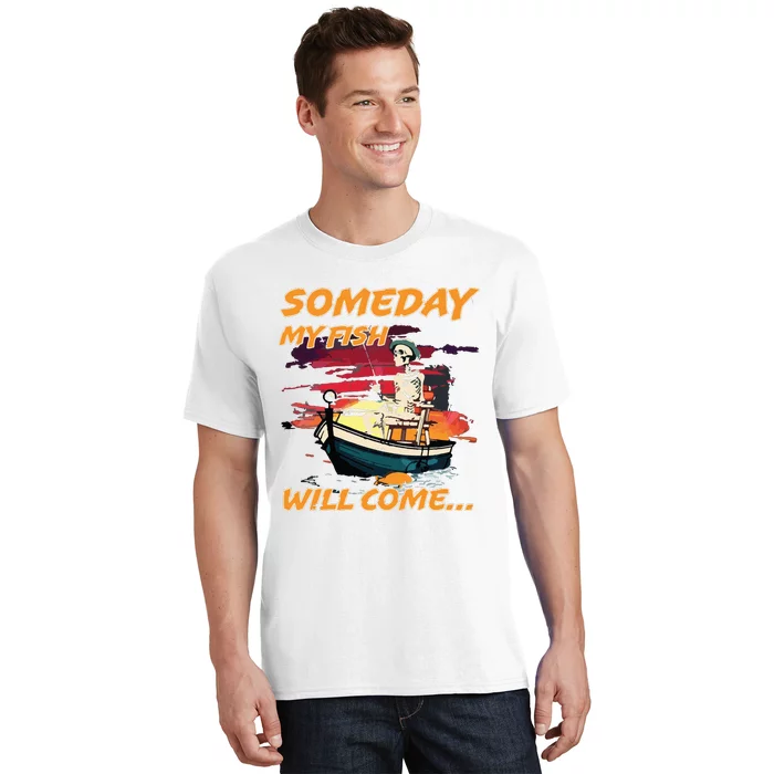 Someday My Fish Will Come Vintage 90s T-Shirt