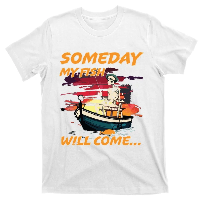 Someday My Fish Will Come Vintage 90s T-Shirt