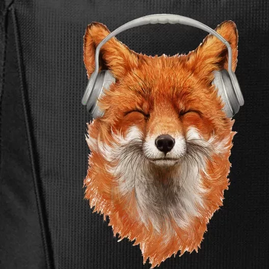 Smiling Musical Fox City Backpack