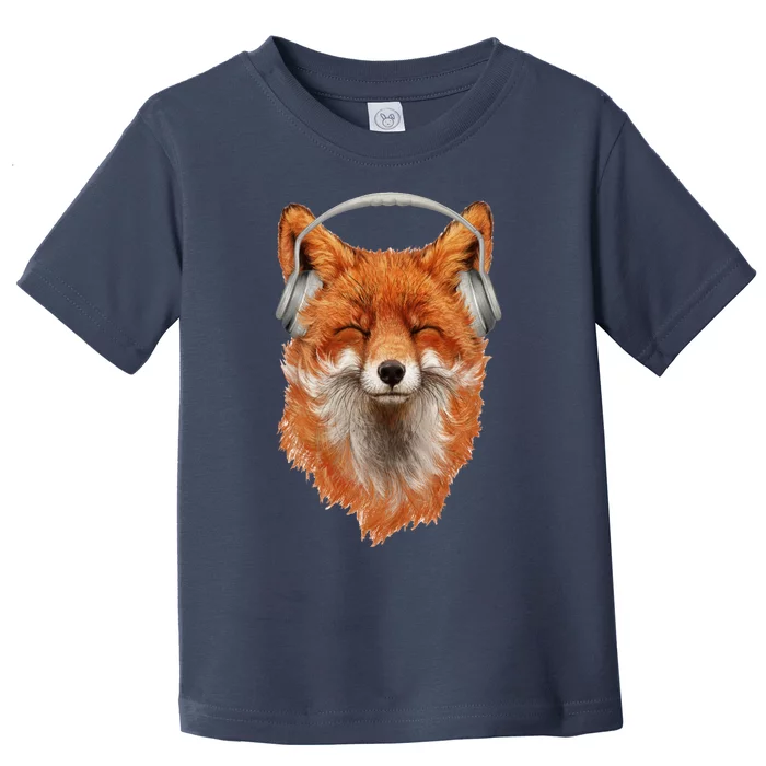 Smiling Musical Fox Toddler T-Shirt