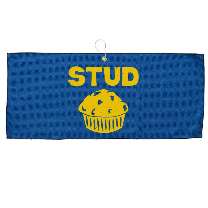 Stud Muffin Funny Large Microfiber Waffle Golf Towel