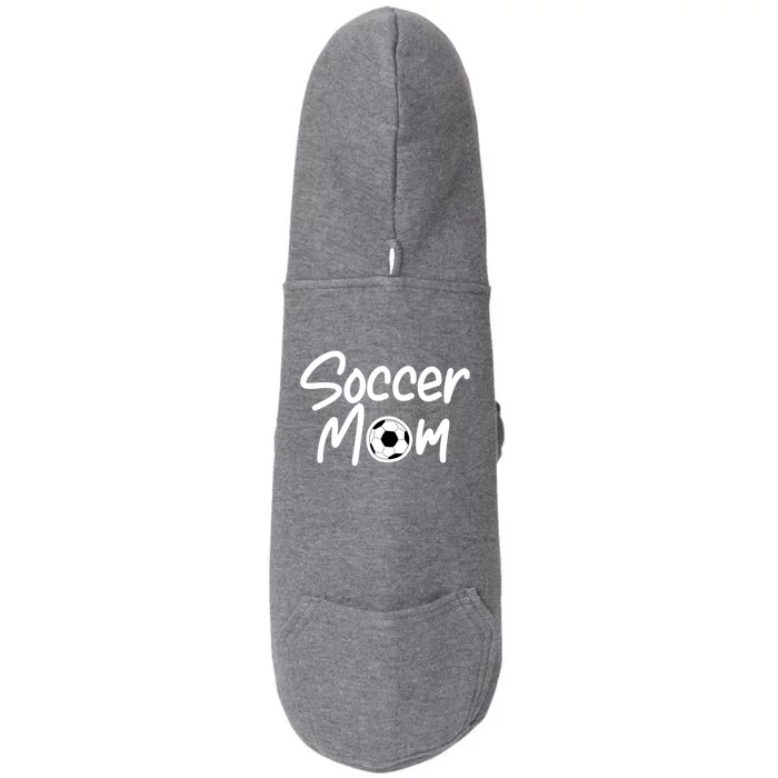 Soccer Mom For Soccer Mama Gift Doggie 3-End Fleece Hoodie