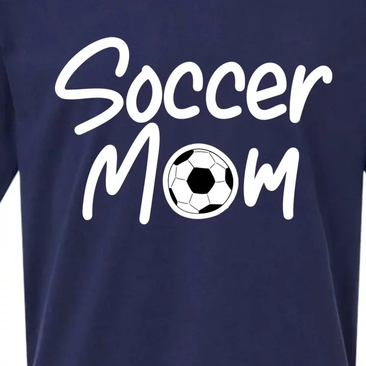 Soccer Mom For Soccer Mama Gift Sueded Cloud Jersey T-Shirt