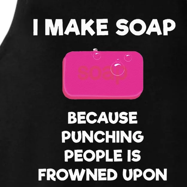 Soap Making Funny Gift Soap Maker Punch Ladies Tri-Blend Wicking Tank