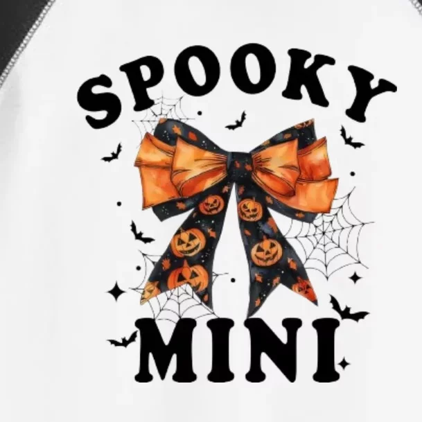 Spooky Mini Funny Pumpkin Halloween Season Matching Family Toddler Fine Jersey T-Shirt