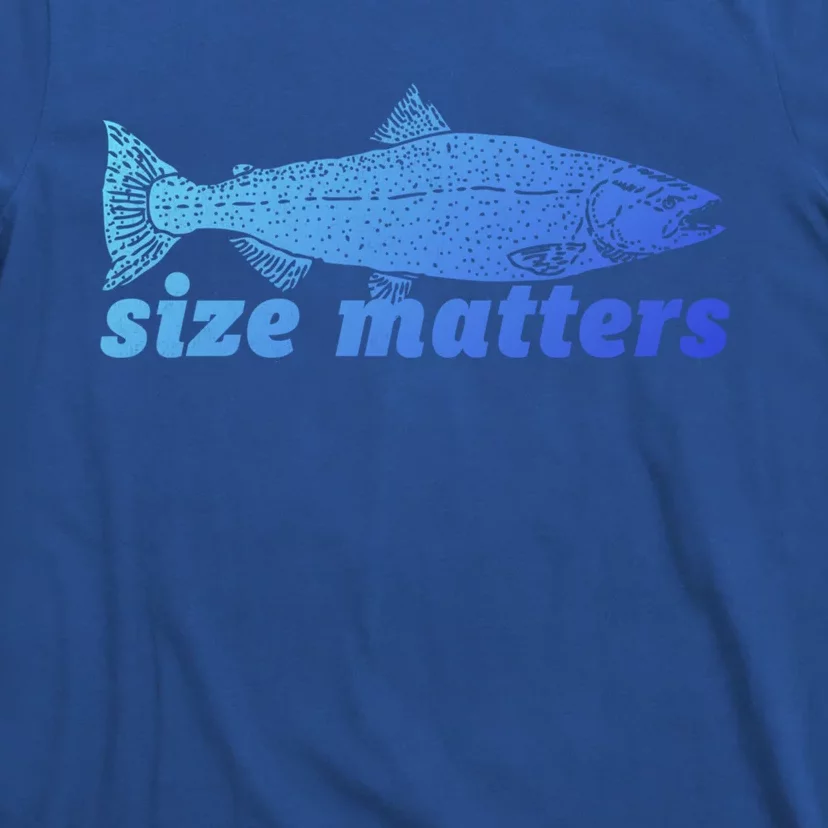 Size Matters Funny Fishing Fisher Funny Novelty Funny Gift T-Shirt