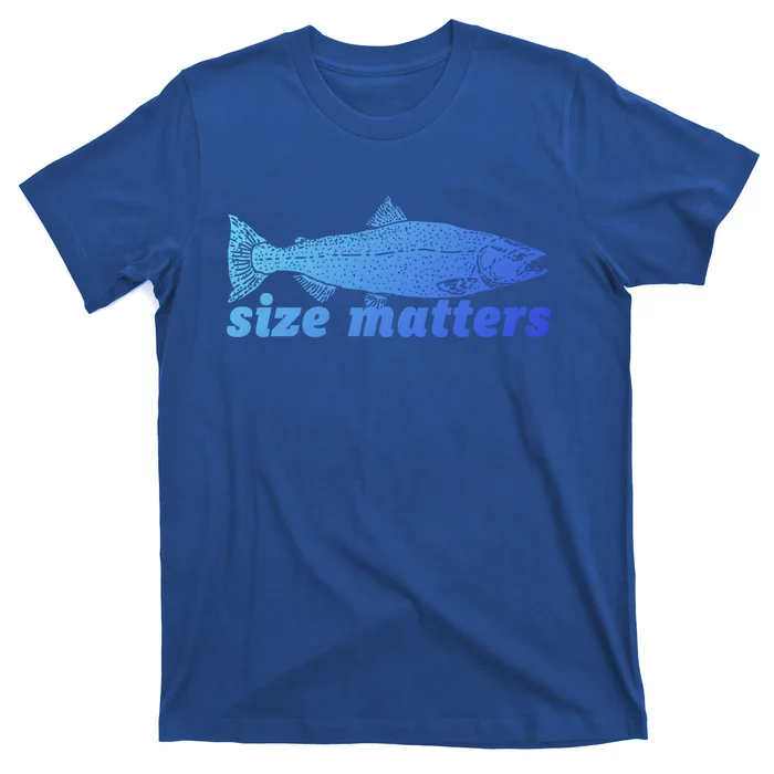 Size Matters Funny Fishing Fisher Funny Novelty Funny Gift T-Shirt