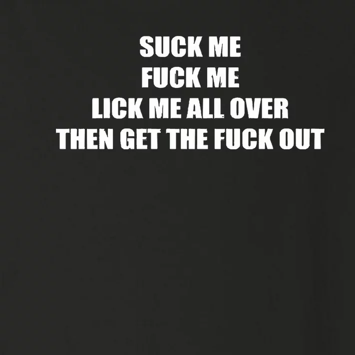 Suck Me Fuck Me Toddler Long Sleeve Shirt