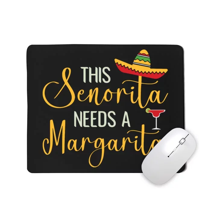 Senorita Margarita Fun Mousepad