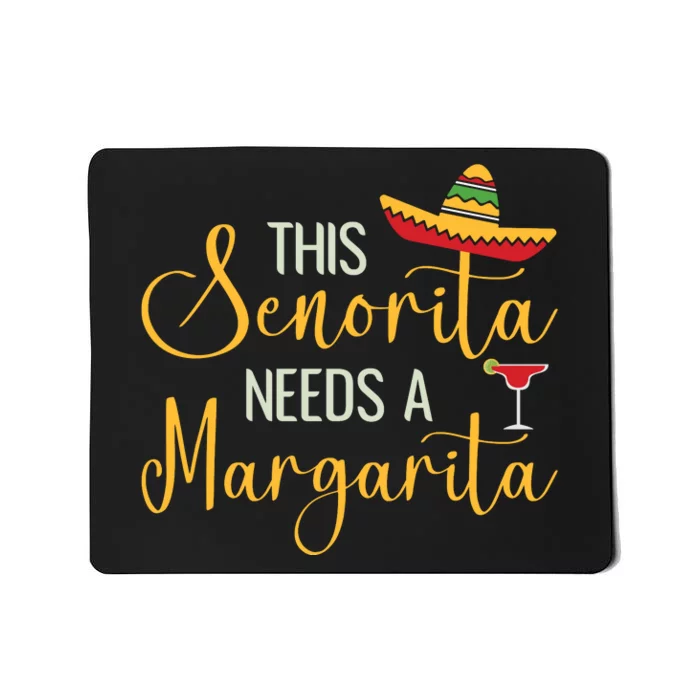 Senorita Margarita Fun Mousepad