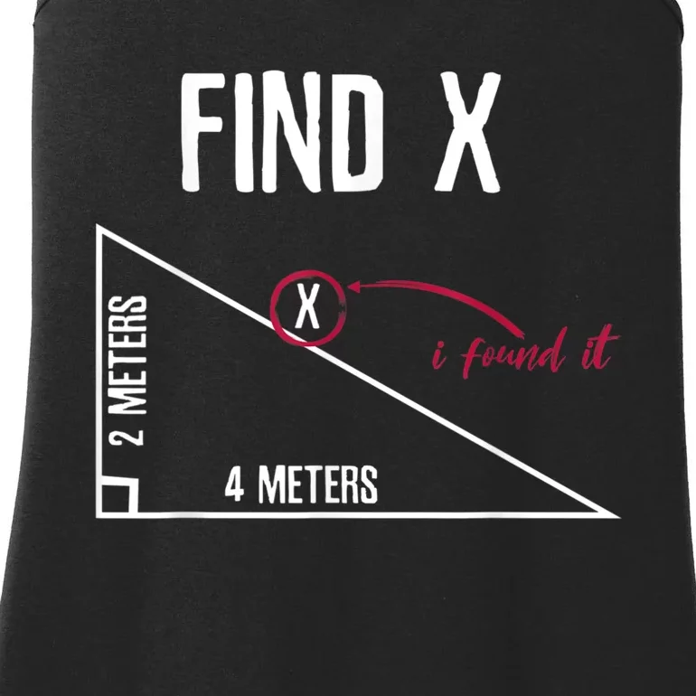 Sarcastic Math Found The 'X' Ladies Essential Tank