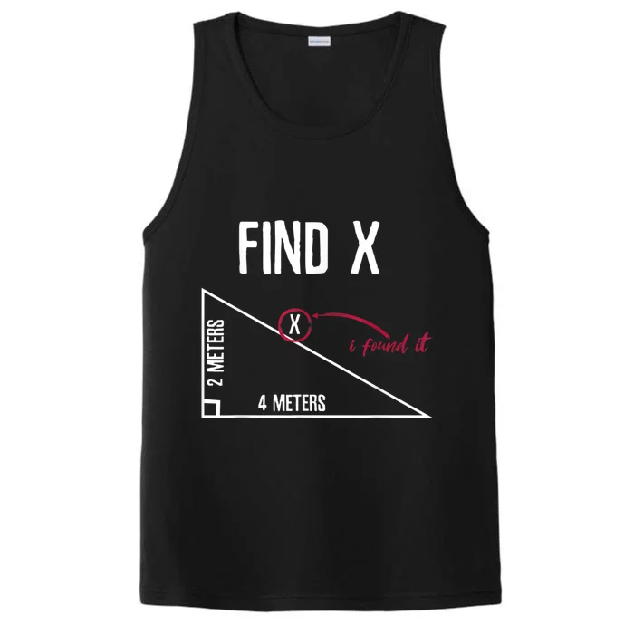 Sarcastic Math Found The 'X' Performance Tank