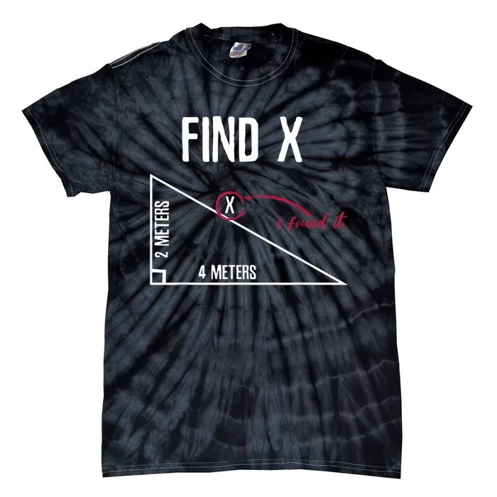 Sarcastic Math Found The 'X' Tie-Dye T-Shirt